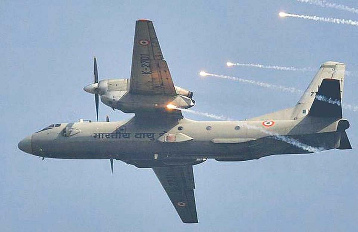 भारतीय वायुसेना विमान दुर्घटनाग्रस्त